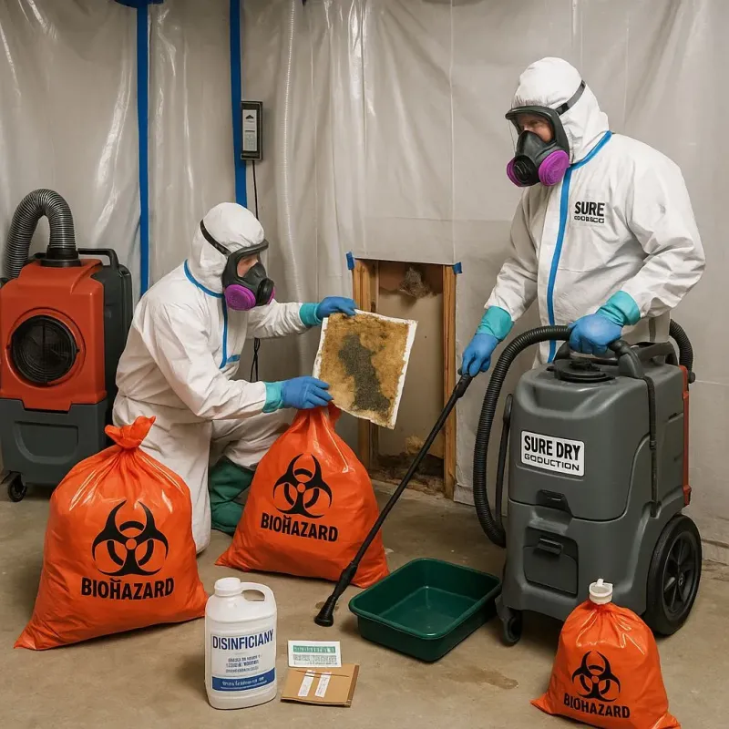 Contaminated Water Handling Protocols process in Wayne County, OH