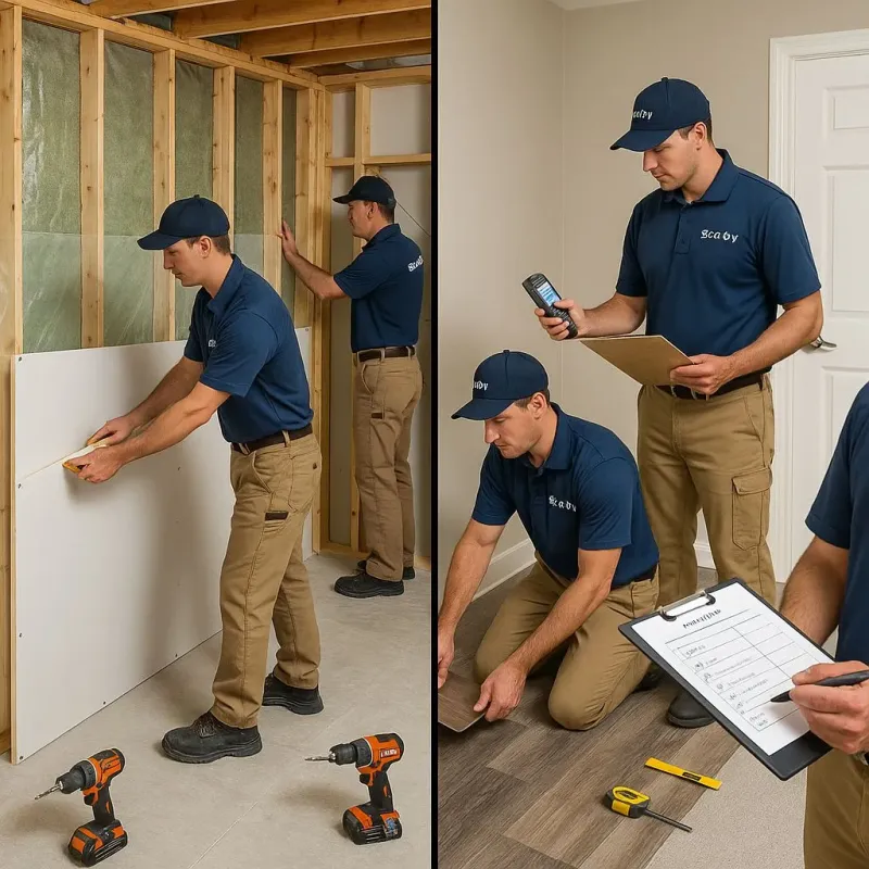 Repairs and Reconstruction process in Wayne County, OH